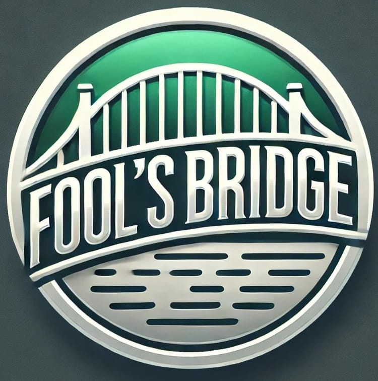 Fool's Bridge logo & Icon - visit home page